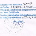 Agreement Attestation for Angola in Rajapalayam, Agreement Legalization for Angola , Birth Certificate Attestation for Angola in Rajapalayam, Birth Certificate legalization for Angola in Rajapalayam, Board of Resolution Attestation for Angola in Rajapalayam, certificate Attestation agent for Angola in Rajapalayam, Certificate of Origin Attestation for Angola in Rajapalayam, Certificate of Origin Legalization for Angola in Rajapalayam, Commercial Document Attestation for Angola in Rajapalayam, Commercial Document Legalization for Angola in Rajapalayam, Degree certificate Attestation for Angola in Rajapalayam, Degree Certificate legalization for Angola in Rajapalayam, Birth certificate Attestation for Angola , Diploma Certificate Attestation for Angola in Rajapalayam, Engineering Certificate Attestation for Angola , Experience Certificate Attestation for Angola in Rajapalayam, Export documents Attestation for Angola in Rajapalayam, Export documents Legalization for Angola in Rajapalayam, Free Sale Certificate Attestation for Angola in Rajapalayam, GMP Certificate Attestation for Angola in Rajapalayam, HSC Certificate Attestation for Angola in Rajapalayam, Invoice Attestation for Angola in Rajapalayam, Invoice Legalization for Angola in Rajapalayam, marriage certificate Attestation for Angola , Marriage Certificate Attestation for Angola in Rajapalayam, Rajapalayam issued Marriage Certificate legalization for Angola , Medical Certificate Attestation for Angola , NOC Affidavit Attestation for Angola in Rajapalayam, Packing List Attestation for Angola in Rajapalayam, Packing List Legalization for Angola in Rajapalayam, PCC Attestation for Angola in Rajapalayam, POA Attestation for Angola in Rajapalayam, Police Clearance Certificate Attestation for Angola in Rajapalayam, Power of Attorney Attestation for Angola in Rajapalayam, Registration Certificate Attestation for Angola in Rajapalayam, SSC certificate Attestation for Angola in Rajapalayam, Transfer Certificate Attestation for Angola