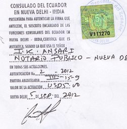Agreement Attestation for Ecuador in Dindigul, Agreement Legalization for Ecuador , Birth Certificate Attestation for Ecuador in Dindigul, Birth Certificate legalization for Ecuador in Dindigul, Board of Resolution Attestation for Ecuador in Dindigul, certificate Attestation agent for Ecuador in Dindigul, Certificate of Origin Attestation for Ecuador in Dindigul, Certificate of Origin Legalization for Ecuador in Dindigul, Commercial Document Attestation for Ecuador in Dindigul, Commercial Document Legalization for Ecuador in Dindigul, Degree certificate Attestation for Ecuador in Dindigul, Degree Certificate legalization for Ecuador in Dindigul, Birth certificate Attestation for Ecuador , Diploma Certificate Attestation for Ecuador in Dindigul, Engineering Certificate Attestation for Ecuador , Experience Certificate Attestation for Ecuador in Dindigul, Export documents Attestation for Ecuador in Dindigul, Export documents Legalization for Ecuador in Dindigul, Free Sale Certificate Attestation for Ecuador in Dindigul, GMP Certificate Attestation for Ecuador in Dindigul, HSC Certificate Attestation for Ecuador in Dindigul, Invoice Attestation for Ecuador in Dindigul, Invoice Legalization for Ecuador in Dindigul, marriage certificate Attestation for Ecuador , Marriage Certificate Attestation for Ecuador in Dindigul, Dindigul issued Marriage Certificate legalization for Ecuador , Medical Certificate Attestation for Ecuador , NOC Affidavit Attestation for Ecuador in Dindigul, Packing List Attestation for Ecuador in Dindigul, Packing List Legalization for Ecuador in Dindigul, PCC Attestation for Ecuador in Dindigul, POA Attestation for Ecuador in Dindigul, Police Clearance Certificate Attestation for Ecuador in Dindigul, Power of Attorney Attestation for Ecuador in Dindigul, Registration Certificate Attestation for Ecuador in Dindigul, SSC certificate Attestation for Ecuador in Dindigul, Transfer Certificate Attestation for Ecuador