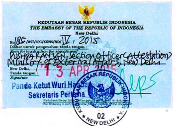 Agreement Attestation for Indonesia in Kanchipuram, Agreement Legalization for Indonesia , Birth Certificate Attestation for Indonesia in Kanchipuram, Birth Certificate legalization for Indonesia in Kanchipuram, Board of Resolution Attestation for Indonesia in Kanchipuram, certificate Attestation agent for Indonesia in Kanchipuram, Certificate of Origin Attestation for Indonesia in Kanchipuram, Certificate of Origin Legalization for Indonesia in Kanchipuram, Commercial Document Attestation for Indonesia in Kanchipuram, Commercial Document Legalization for Indonesia in Kanchipuram, Degree certificate Attestation for Indonesia in Kanchipuram, Degree Certificate legalization for Indonesia in Kanchipuram, Birth certificate Attestation for Indonesia , Diploma Certificate Attestation for Indonesia in Kanchipuram, Engineering Certificate Attestation for Indonesia , Experience Certificate Attestation for Indonesia in Kanchipuram, Export documents Attestation for Indonesia in Kanchipuram, Export documents Legalization for Indonesia in Kanchipuram, Free Sale Certificate Attestation for Indonesia in Kanchipuram, GMP Certificate Attestation for Indonesia in Kanchipuram, HSC Certificate Attestation for Indonesia in Kanchipuram, Invoice Attestation for Indonesia in Kanchipuram, Invoice Legalization for Indonesia in Kanchipuram, marriage certificate Attestation for Indonesia , Marriage Certificate Attestation for Indonesia in Kanchipuram, Kanchipuram issued Marriage Certificate legalization for Indonesia , Medical Certificate Attestation for Indonesia , NOC Affidavit Attestation for Indonesia in Kanchipuram, Packing List Attestation for Indonesia in Kanchipuram, Packing List Legalization for Indonesia in Kanchipuram, PCC Attestation for Indonesia in Kanchipuram, POA Attestation for Indonesia in Kanchipuram, Police Clearance Certificate Attestation for Indonesia in Kanchipuram, Power of Attorney Attestation for Indonesia in Kanchipuram, Registration Certificate Attestation for Indonesia in Kanchipuram, SSC certificate Attestation for Indonesia in Kanchipuram, Transfer Certificate Attestation for Indonesia