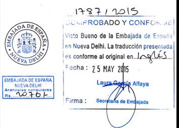 Agreement Attestation for Spain in Dindigul, Agreement Legalization for Spain , Birth Certificate Attestation for Spain in Dindigul, Birth Certificate legalization for Spain in Dindigul, Board of Resolution Attestation for Spain in Dindigul, certificate Attestation agent for Spain in Dindigul, Certificate of Origin Attestation for Spain in Dindigul, Certificate of Origin Legalization for Spain in Dindigul, Commercial Document Attestation for Spain in Dindigul, Commercial Document Legalization for Spain in Dindigul, Degree certificate Attestation for Spain in Dindigul, Degree Certificate legalization for Spain in Dindigul, Birth certificate Attestation for Spain , Diploma Certificate Attestation for Spain in Dindigul, Engineering Certificate Attestation for Spain , Experience Certificate Attestation for Spain in Dindigul, Export documents Attestation for Spain in Dindigul, Export documents Legalization for Spain in Dindigul, Free Sale Certificate Attestation for Spain in Dindigul, GMP Certificate Attestation for Spain in Dindigul, HSC Certificate Attestation for Spain in Dindigul, Invoice Attestation for Spain in Dindigul, Invoice Legalization for Spain in Dindigul, marriage certificate Attestation for Spain , Marriage Certificate Attestation for Spain in Dindigul, Dindigul issued Marriage Certificate legalization for Spain , Medical Certificate Attestation for Spain , NOC Affidavit Attestation for Spain in Dindigul, Packing List Attestation for Spain in Dindigul, Packing List Legalization for Spain in Dindigul, PCC Attestation for Spain in Dindigul, POA Attestation for Spain in Dindigul, Police Clearance Certificate Attestation for Spain in Dindigul, Power of Attorney Attestation for Spain in Dindigul, Registration Certificate Attestation for Spain in Dindigul, SSC certificate Attestation for Spain in Dindigul, Transfer Certificate Attestation for Spain